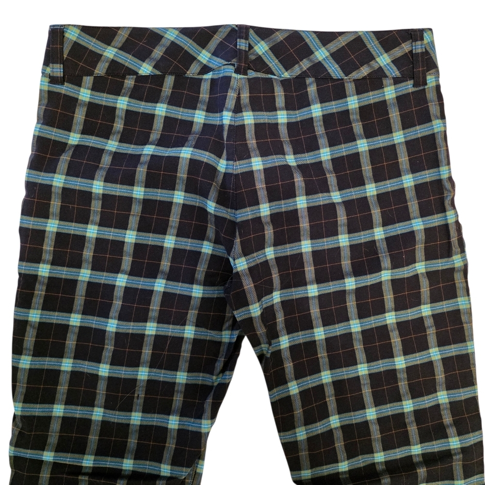 Vintage Y2K Wet Seal Plaid Low Rise Pants- 9 - Picture 11 of 15
